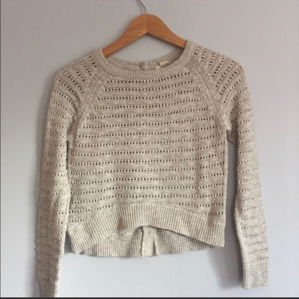 Anthropologie Moth High Low Sweater XS